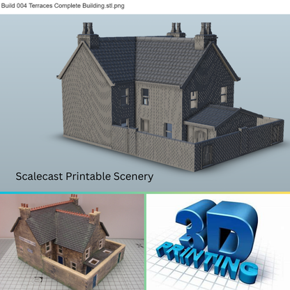 The Terraces - 3D printable digital download - DD004