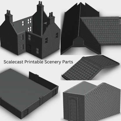 The Terraces - 3D printable digital download - DD004