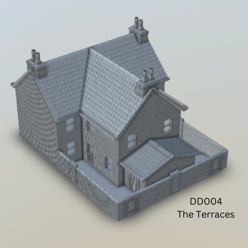 The Terraces - 3D printable digital download - DD004