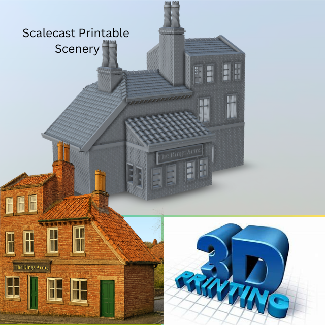 The Kings Arms - 3D printable digital download - DD006