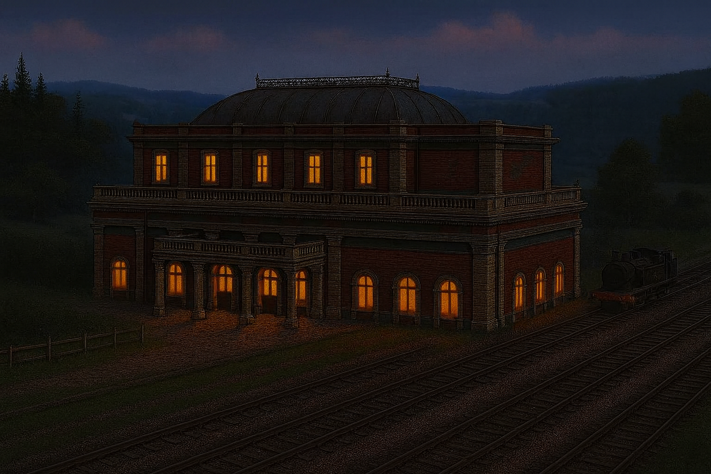 The Victorian Station House - 3D Printable Digital download - DD018