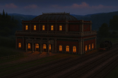 The Victorian Station House - 3D Printable Digital download - DD018