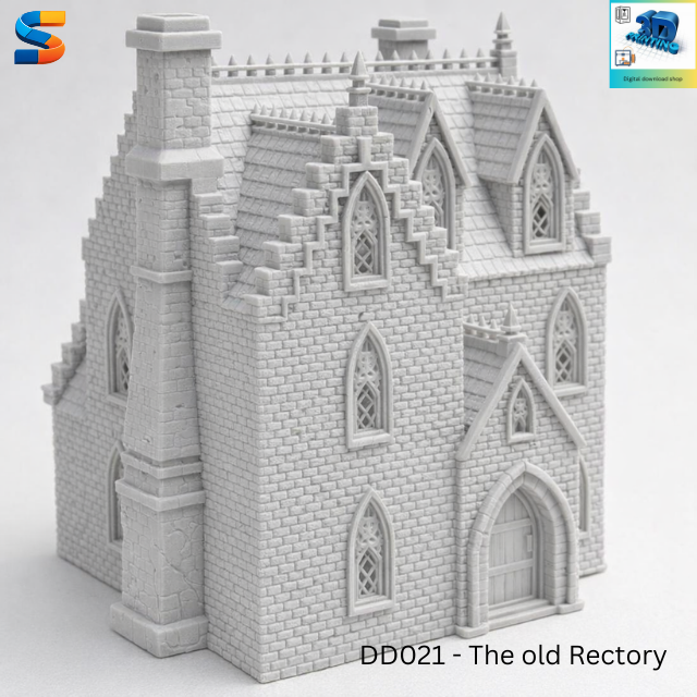 The Old Rectory 3d Printable Model DD021