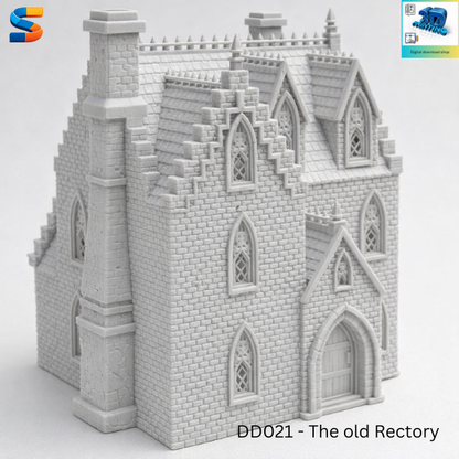 The Old Rectory 3d Printable Model DD021