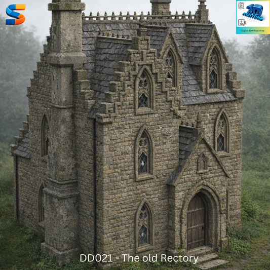 The Old Rectory 3d Printable Model DD021