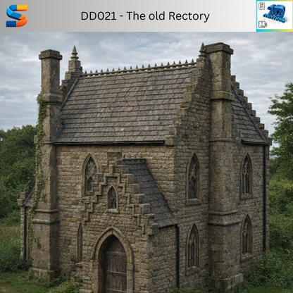 The Old Rectory 3d Printable Model DD021