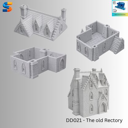 The Old Rectory 3d Printable Model DD021