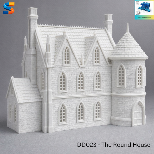 The English Round House 3d Printable Model DD023