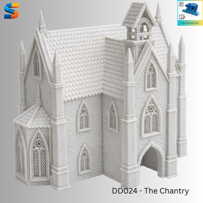 The English Chantry 3d Printable Model DD024
