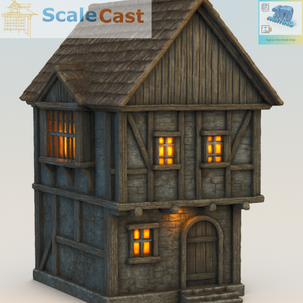 The Trading Post - 3D Printable Digital download - DD097