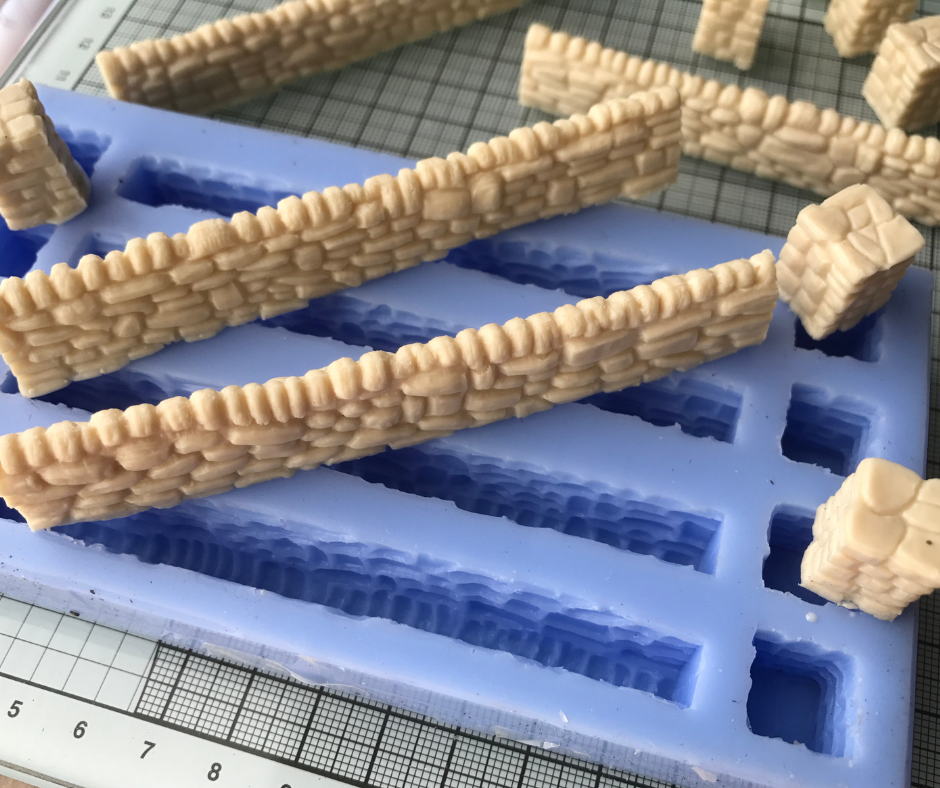 DT21 Country Walling - Model Railway Scenery Mould