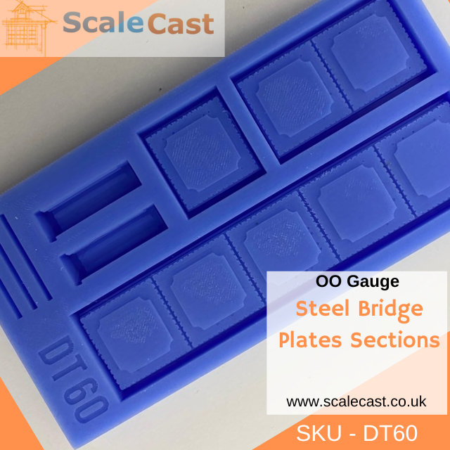 Steel Bridge Plates Sections - DT60 - OO Scale