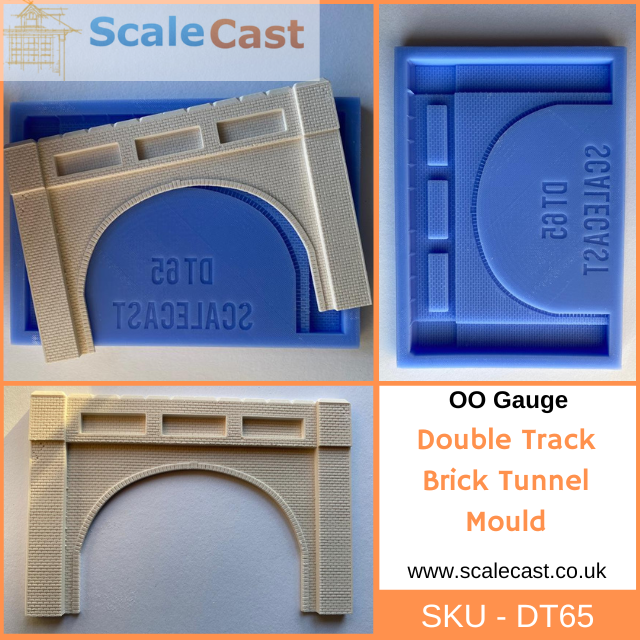 Double Track Brick Tunnel - DT65 - OO Scale Model Railways