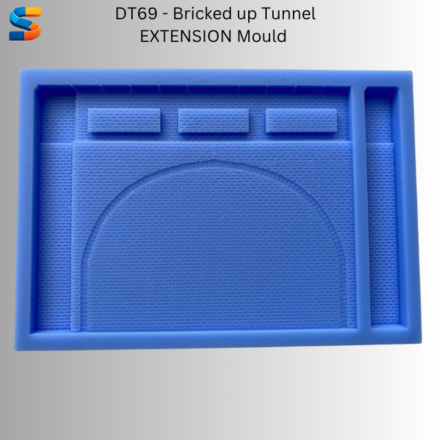 Double Track Bricked up  Tunnel with Extensions and pillar- DT69