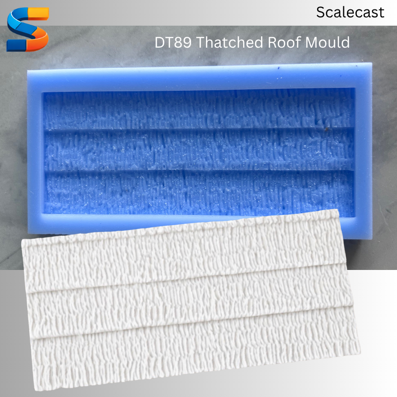 Thatched Roof Mould For Model Railway Scenery DT89