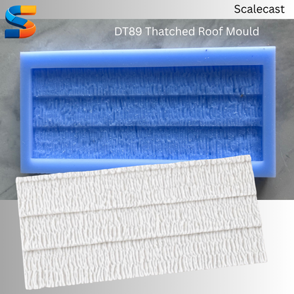 Thatched Roof Mould For Model Railway Scenery DT89