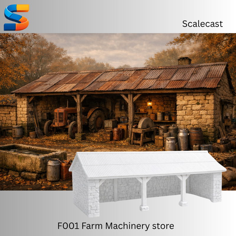Farm Machinery Store 3d printable Model F001