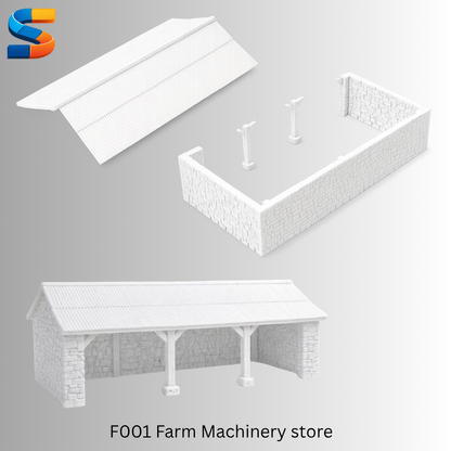 Farm Machinery Store 3d printable Model F001