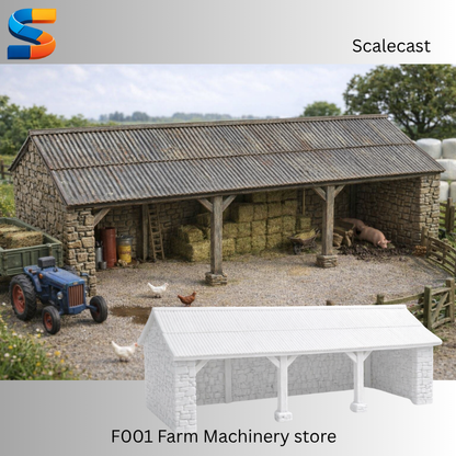 Farm Machinery Store 3d printable Model F001