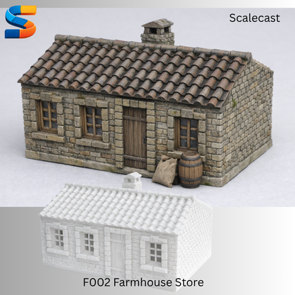 Farmhouse Store - 3d printable Model F002