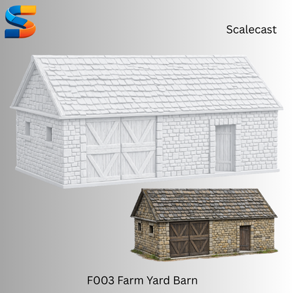 Farmyard Barn 3d Printable Model F003