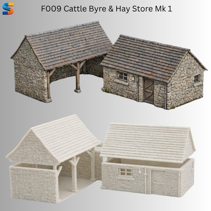 Cattle Byre and hay Store MK1 - F009