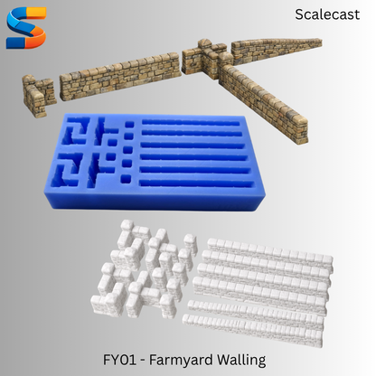 Farmyard Walling casting Mould - FY01
