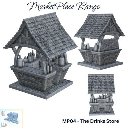 The Market Place - The Drinks Stall - Printable MP04