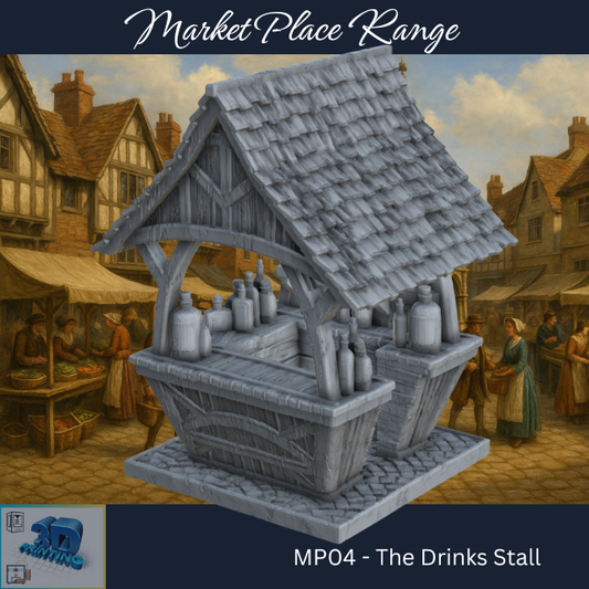 The Market Place - The Drinks Stall - Printable MP04