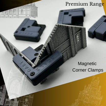 NEW Magnetic Corner Clamps - 4 sets - For model construction MAG4c