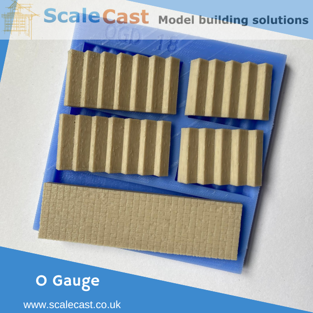 OGD18 O Gauge Steps sections  - For O Scale Model Railway Scenery