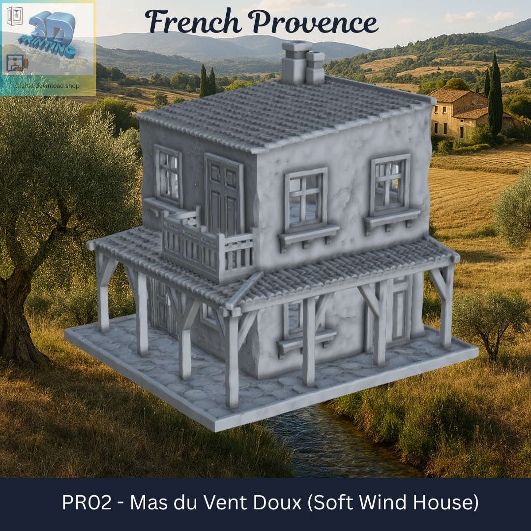 Soft Wind House PR02 - 3d Printable Model