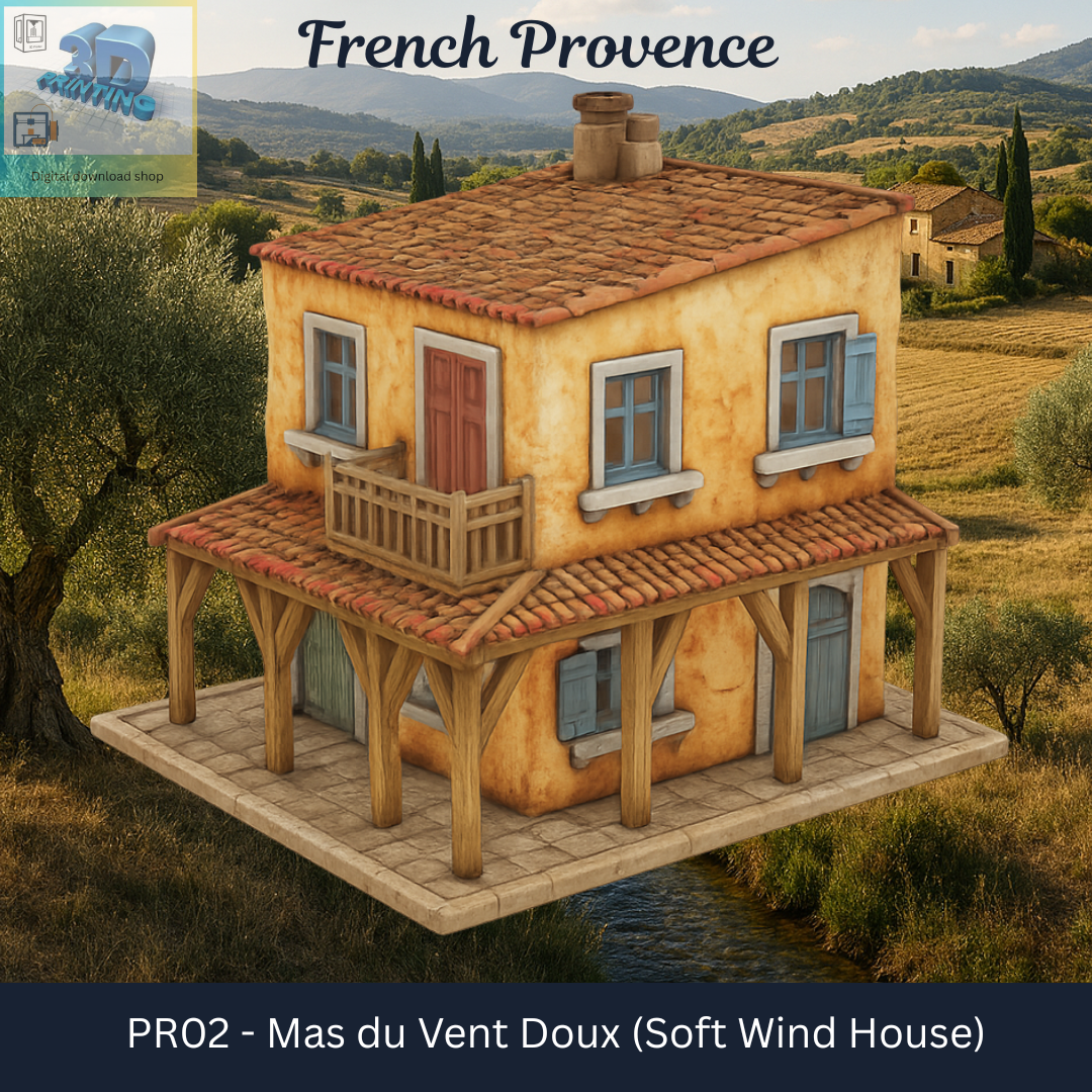 Soft Wind House PR02 - 3d Printable Model
