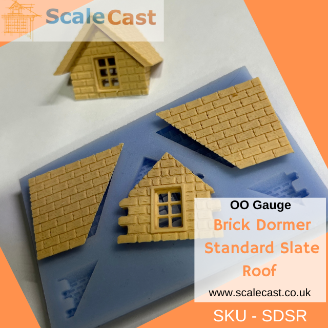 Stone Dormer Standard Roof - SDSR - Model Railway Scenery OO Gauge