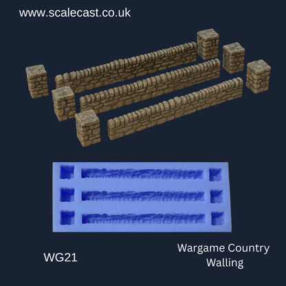 Wargame 28mm Country Walling WG21