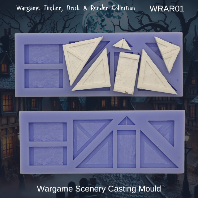Wargame Building APEX Sections Mould - WRAR01