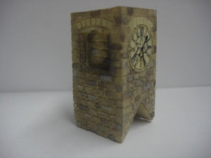 2 Clock Towers R021 - Model Railway Scenery - OO Gauge