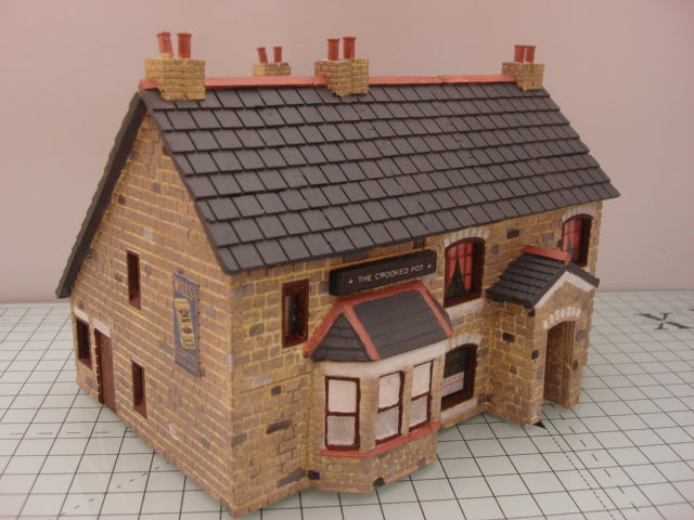 Stone Buildings full 15 Mould set - KIT 04 - Model Railway Buildings Kit