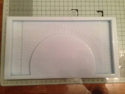 CM48 Double Stone Tunnel Mould - Model Railway Scenery