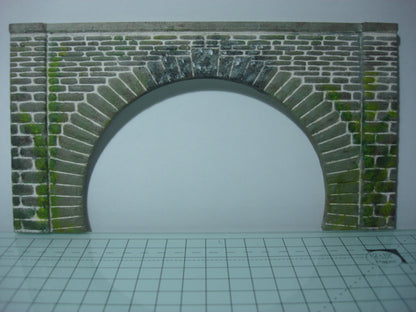 CM48 Double Stone Tunnel Mould - Model Railway Scenery