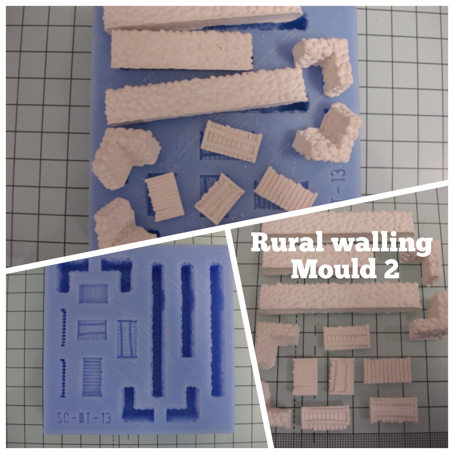 DT13 Rural Walling Release 2 mould