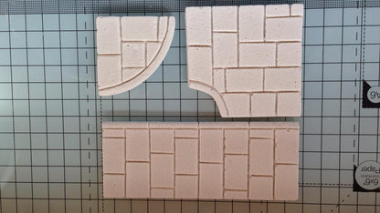 OGD01 O Gauge Paving Mould - O Gauge - For Model Railway Scenery