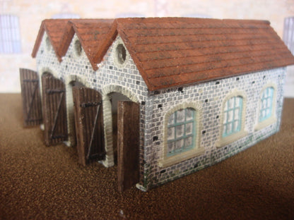 N20 N Gauge Engine Shed Mould - For Model Railway Scenery