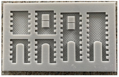 Model Railway Brick Ginnel sections mould - BRICK17