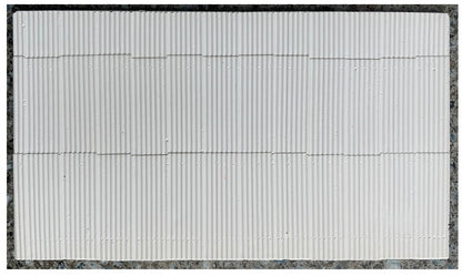 CM10 Corrugated Steel Sheet Mould For model railway scenery