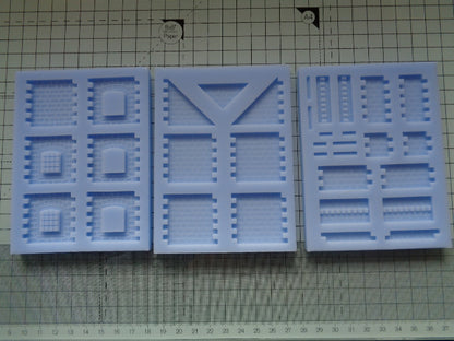 Stone Building 3 Mould Set - NS05-NS07 - KIT02