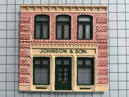 Model Railway Georgian Shop Front Mould - BRICK13