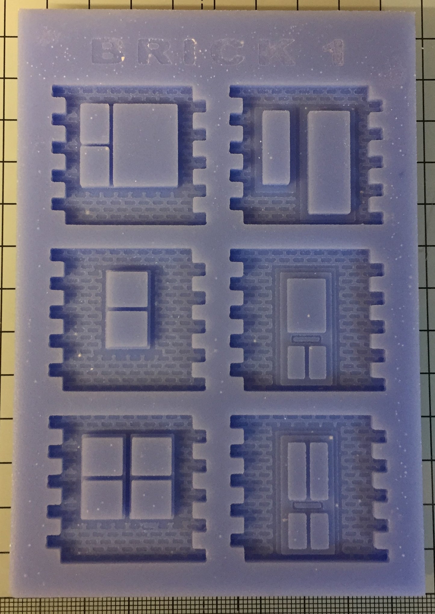 Model Railway Windows & Doors - OO Scale - BRICK01