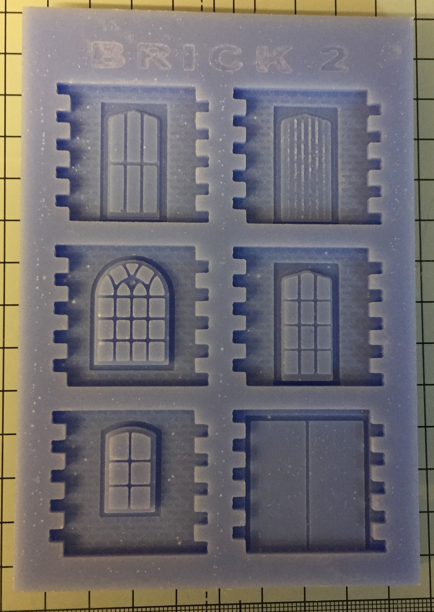 Model Railway Brick Heritage Doors and Windows - Brick02