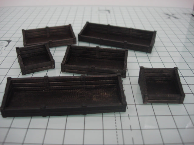 Timber Bunkers Mould for OO gauge Model Railway Scenery - Bunker1